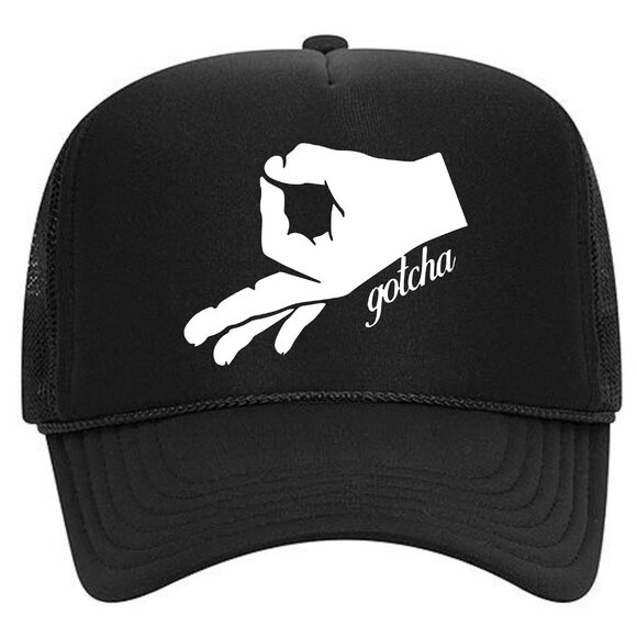Gotcha Made You Look Foam Trucker Mesh Snapback Cap Hat - Picture 1 of 2